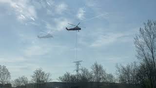 Helicopter Lift, including Slow-Motion