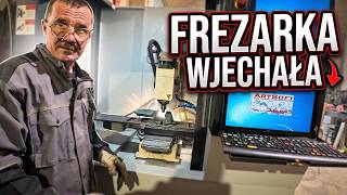 Frezarka WJECHAŁA na warsztat! 🚀 Przemeblowanie i malowanie alufelgi