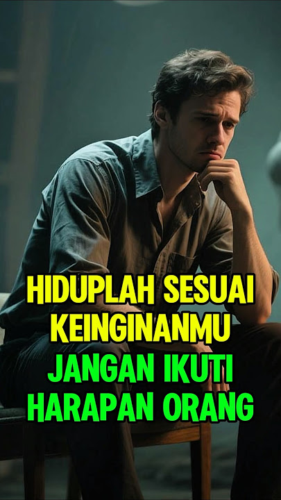 Kamu Diciptakan Bukan untuk Hidup Sesuai Harapan Orang #motivasidiri #motivation #feedshorts