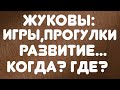 Жуковы/ Игры, прогулки, развитие... Когда? Где? / Обзор видео//