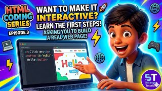 HTML CODING SERIES l Episode 3 l HTML Headings and Paragraph Tags