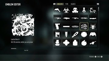 AW- How to use locked emblems