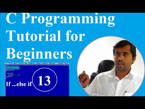 C Language Tutorial for Beginners  |#13 if else if statement Example