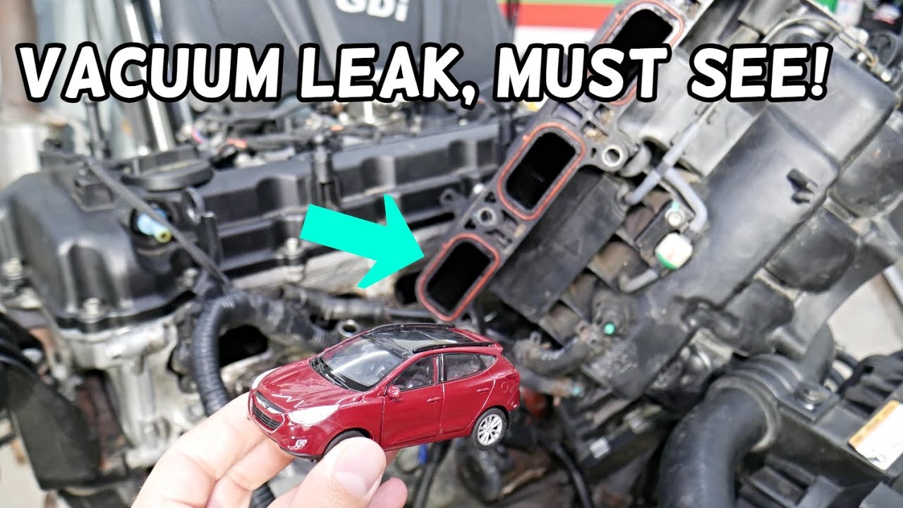 HYUNDAI TUCSON VACUUM LEAK FIX YouTube