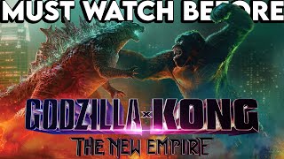 Must Watch Before GODZILLA X KONG | Monsterverse Recap | Movie Series Explained