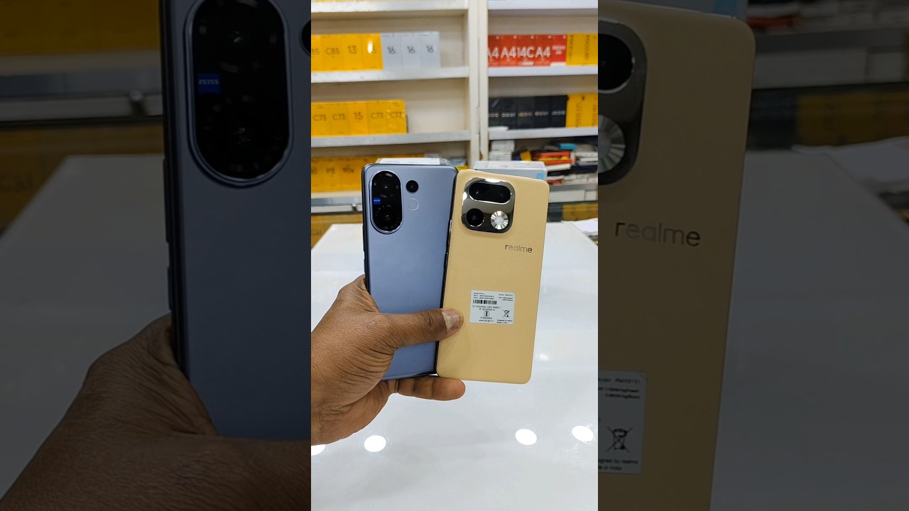 Realme 16 pro plus vs vivo v60 quick unboxing ⚡first look first impression & review