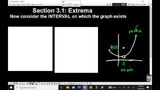 Calculus : sec 3 1 EXTREMA