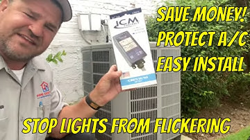 Flickering Lights When AC Starts? ICM870 Soft Start Saves Money Watch Step by Install Guide