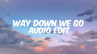 way down we go (instrumental) - kaleo [edit audio] Resimi