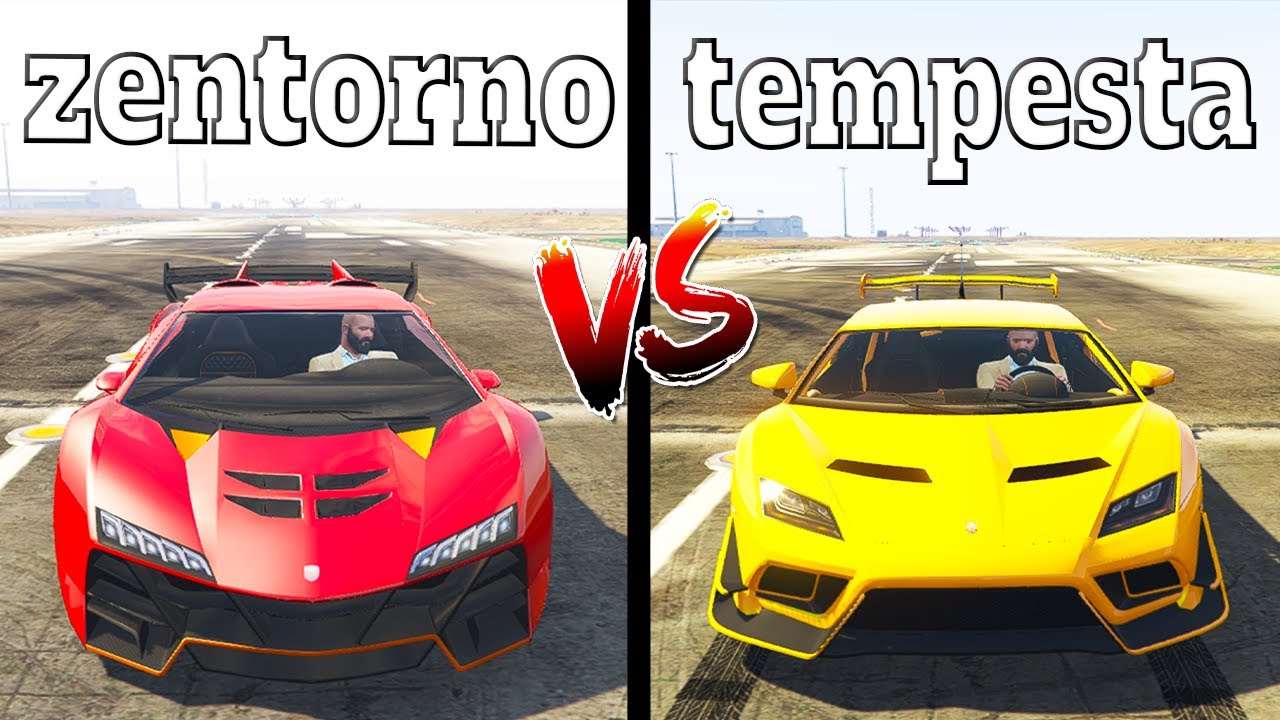 GTA 5 ONLINE ZENTORNO VS TEMPESTA (WHICH IS FASTEST?)/RG YouTube