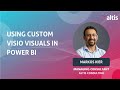 Using Custom Visio Visuals in Power BI