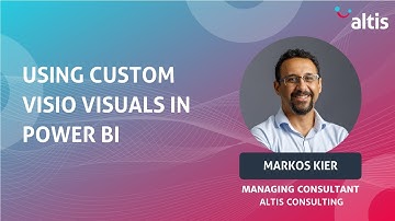 Using Custom Visio Visuals in Power BI