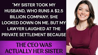 “My Sister Stole My Husband, Believing He Was a Billionaire CEO – The Truth Shocked Her!”