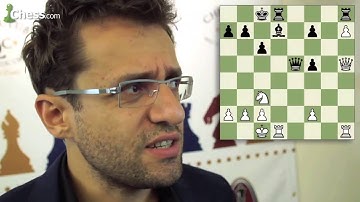 Levon Aronian vs Maxime Vachier-Lagrave: Sinquefield Cup Round 8