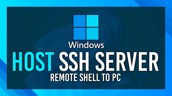 Set up SSH Server on Windows | Remote Secure Shell + Key Based Authentication