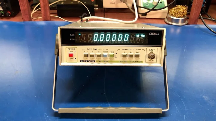 Quick Look: Leader LDC-822 Digital Counter