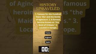 Decode History: Unravel the Ancient Riddle! 🏛️💡#history #riddles #historyfacts #shorts