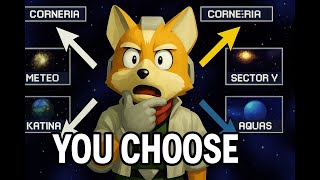 Star Fox 64 But YOU Choose the Route!