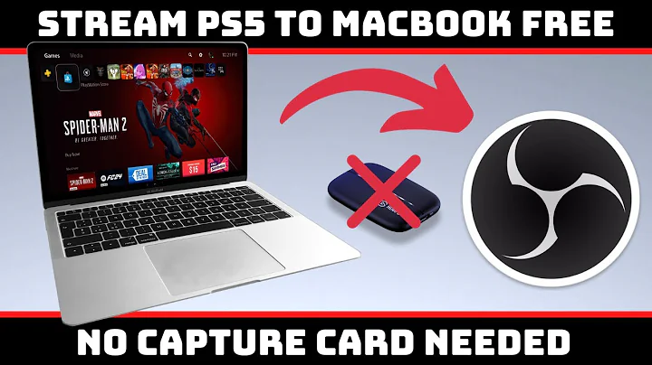 MACBOOK PRO STREAMERS! THIS Is How To Stream PS5 To OBS