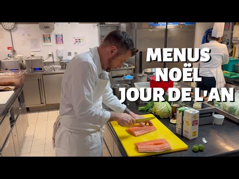 Norbert au Prince de Galles : Préparation des menus de Noël et Jour de l'An !