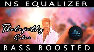 Thalapathy Kacherijana Nayagan Thalapathy Bass Boostedns Equalizer