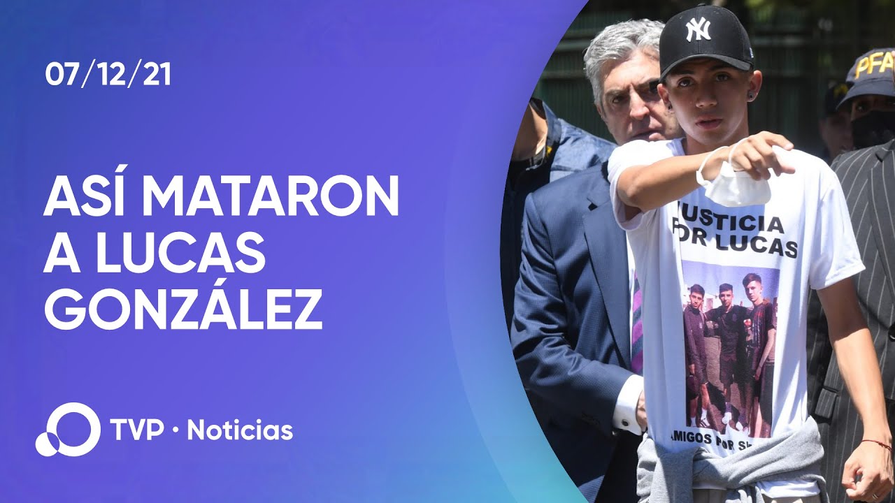 Reconstruyeron el crimen de Lucas González