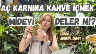 Aç Karnına Kahve İçmek Zararlı Mı?