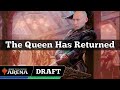 The queen has returned  outlaws of thunder junction draft  mtg arena