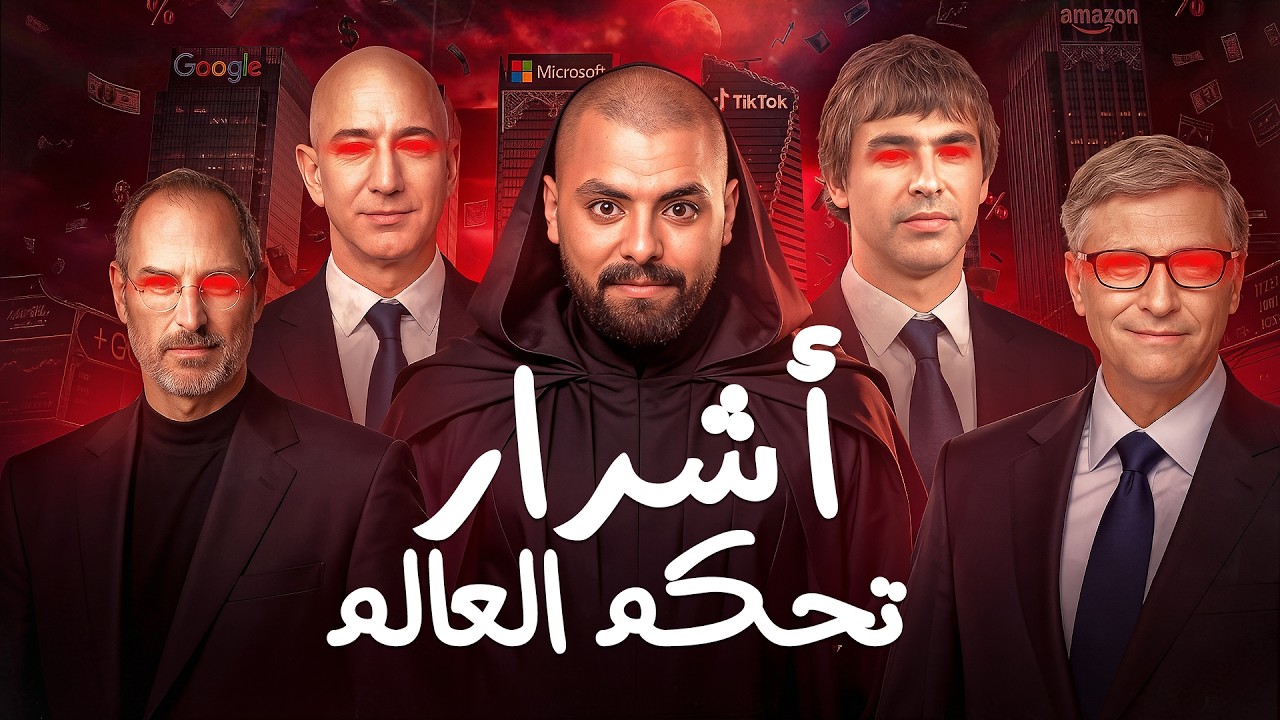⁣6 اشرار تحكم العالم بيعملو فينا ايه !!؟