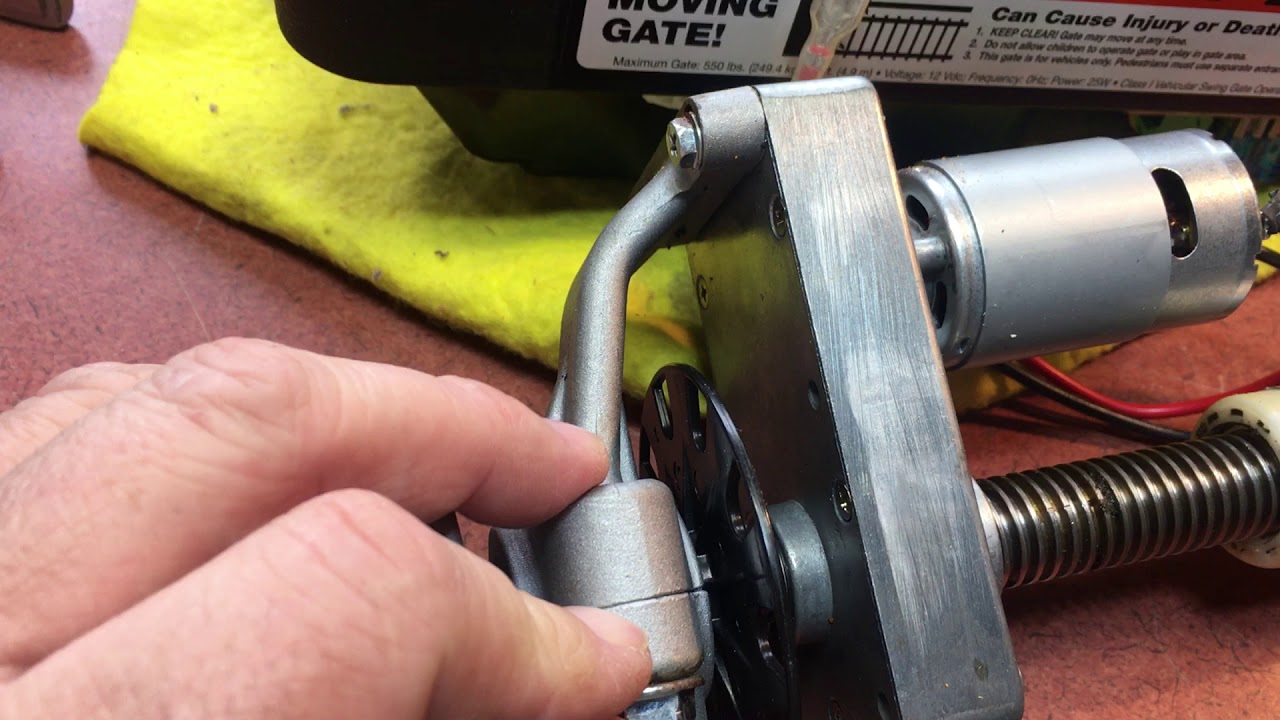 Mighty Mule Gate Opener MM360 Bad Motor 1 of 3 YouTube