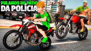 INVADI O PÁTIO DA POLICIA PRA RECUPERAR A MINI MOTO DO ME...