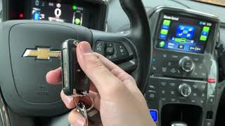 Как завести Chevrolet Volt если села батарейка в ключе?