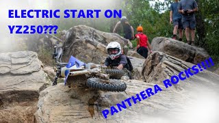 Electric Start YZ250X !!! | First Ride with panthera electric start | Huge Hillclimbs | Hard enduro