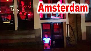 Amsterdam Red Light District Scenes / Ladies of the night