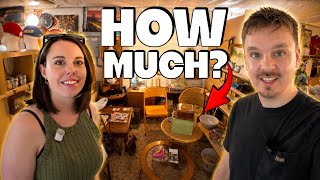Our FIRST Full Month at an Antiques Centre… Here’s What We Made