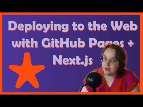 How to deploy a basic website w/ Next.js & GitHub Pages 🚀 (w/ code ...