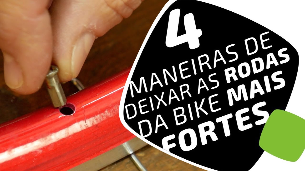 4 dicas para deixar as rodas da bike fortes + Como raiar roda com raios cruzados 3 vezes. Pedaleria