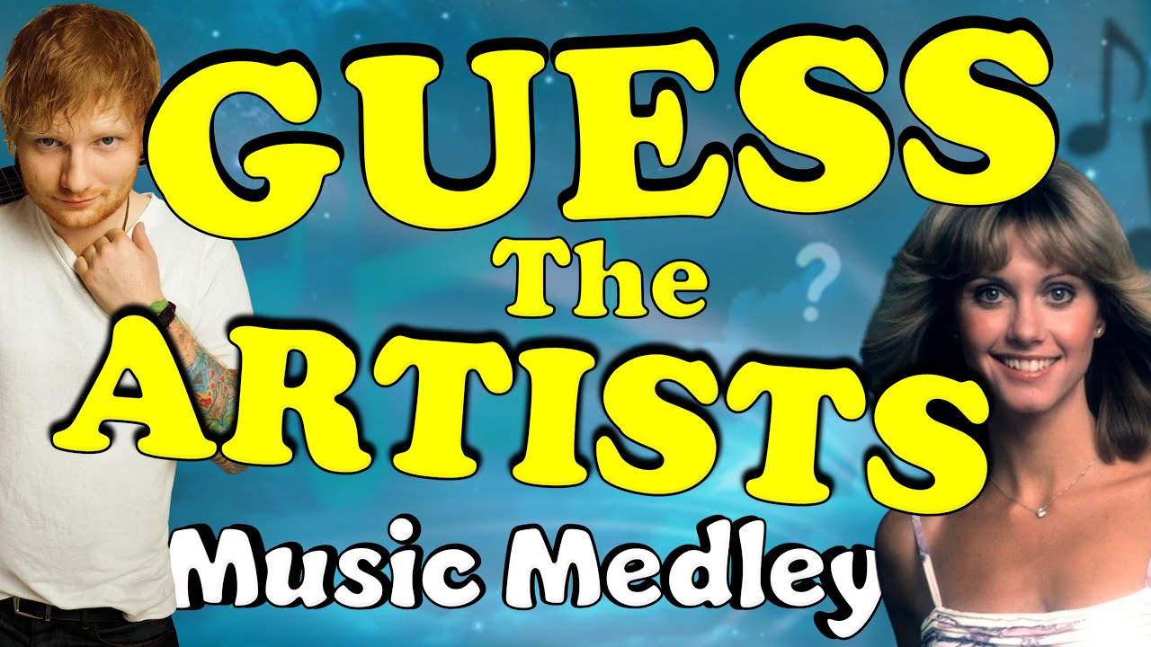 Guess the Artists Music Medley🎵New Format Music Quiz