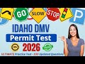 Ultimate Idaho DMV Permit Test 2026 | 100 Real Questions & Answers | Pass Your First Try!