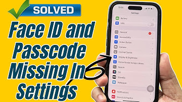 How To Fix Face ID and Passcode Missing In Settings on iPhone - iOS 26