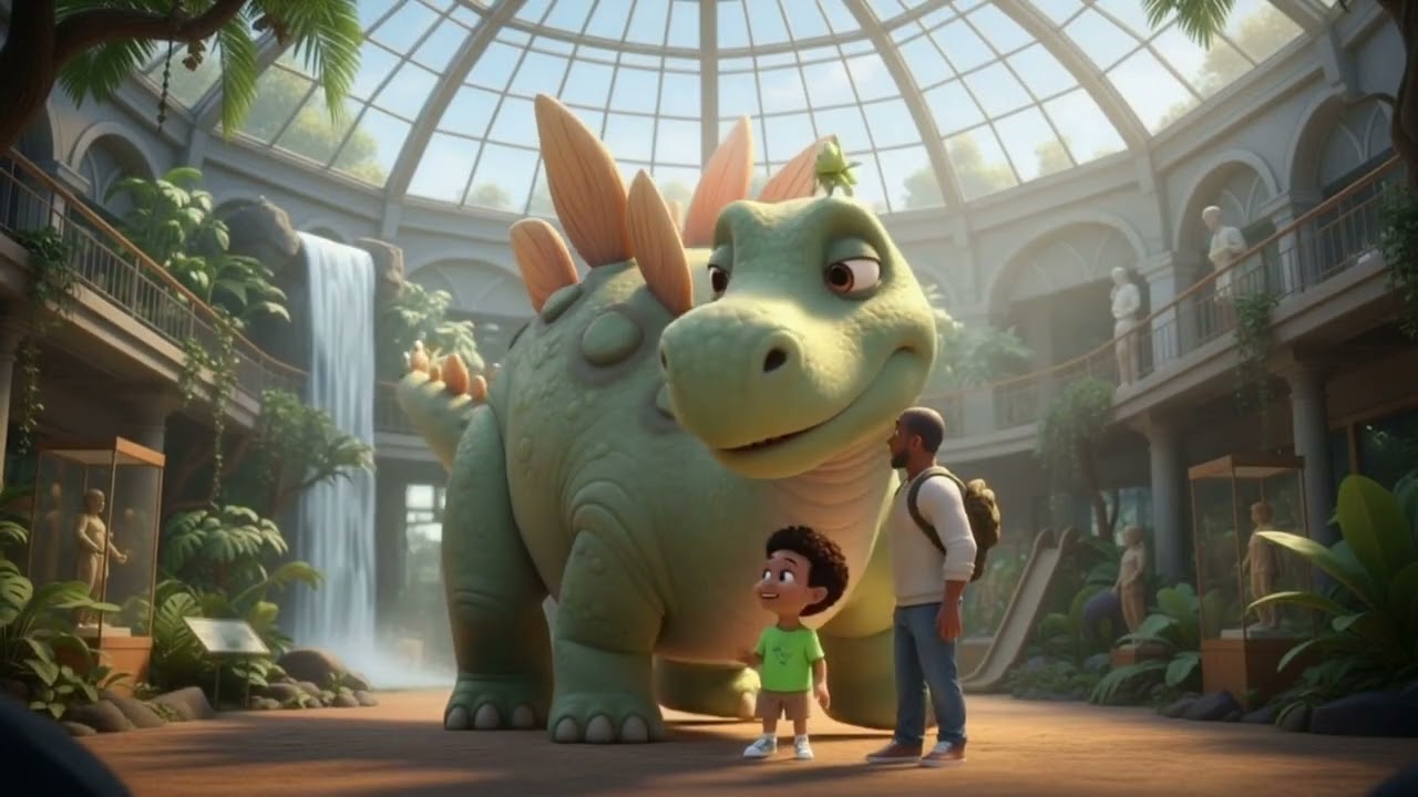 🦖 McRae Animations: Camren & Dad Explore the Time of Dinosaurs | Fun & Educational Kids Animation 🦕