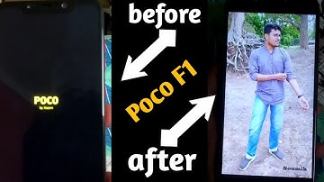 How to Change boot logo / Splash screen on POCO F1 & put your own image || complete tutorial || TWRP
