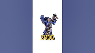 Evolution of Space Marines over the years (1986-2024)  #warhammer40k #spacemarines