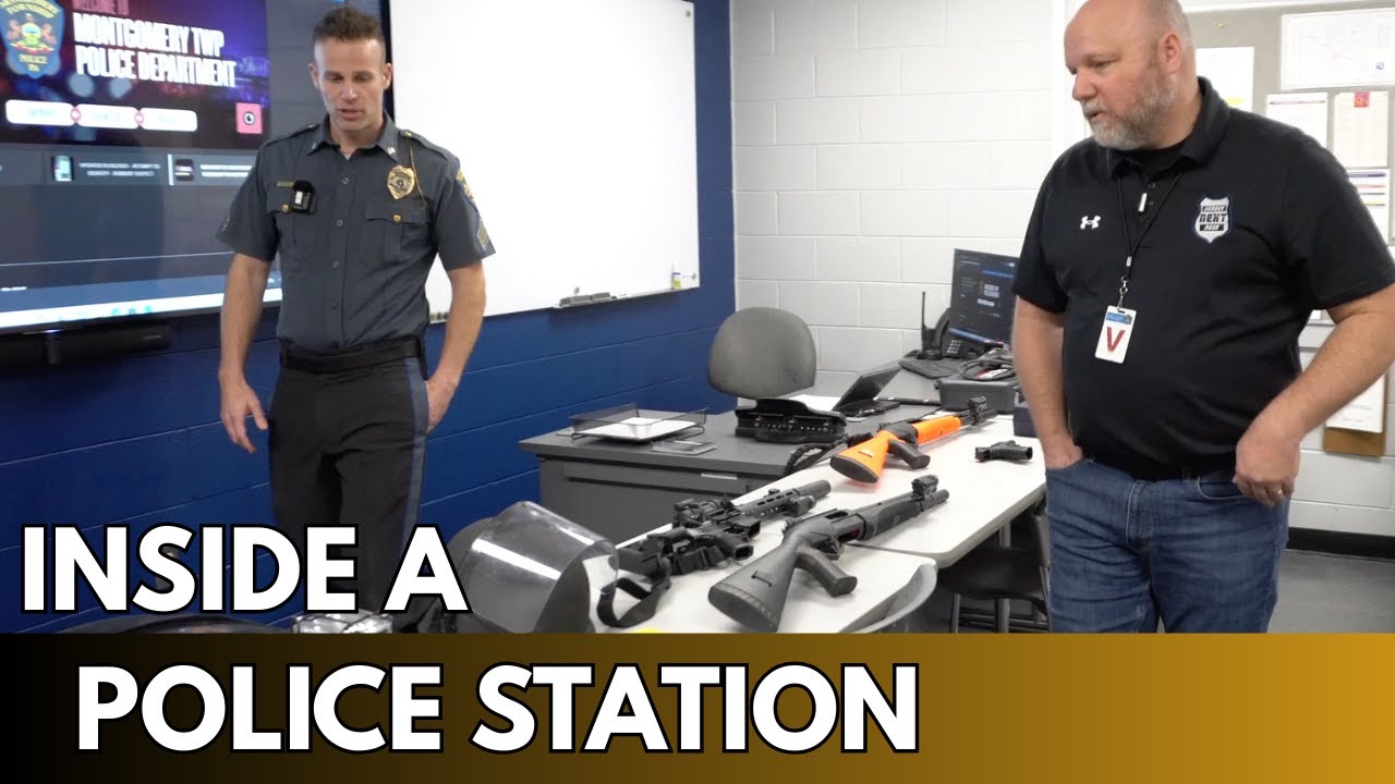 Police Station Tour Part 2: Patrol Sergeant, Evidence Rooms & Traffic ...