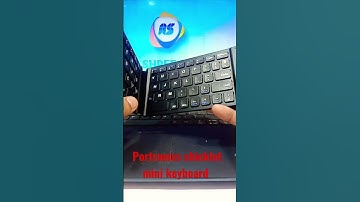 portronics chicklet mini keyboard with bt