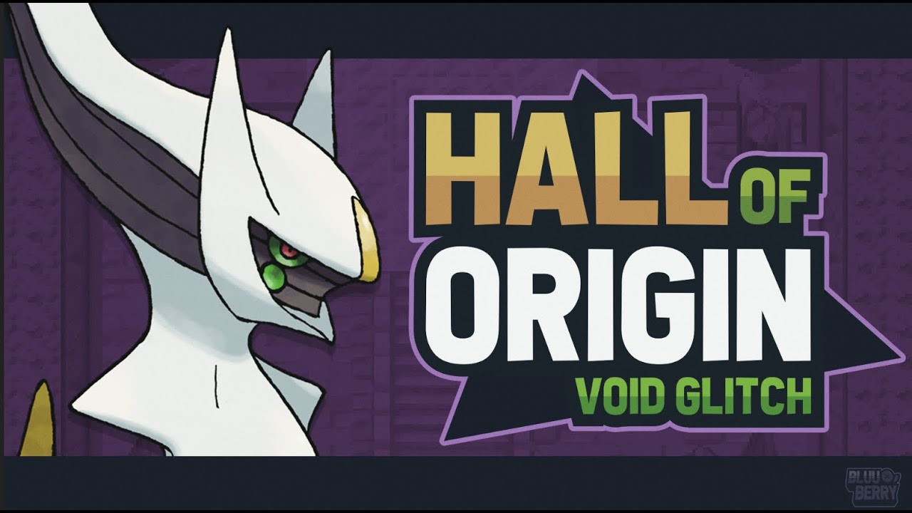 Void glitch How to catch Arceus in the Hall Of Origin