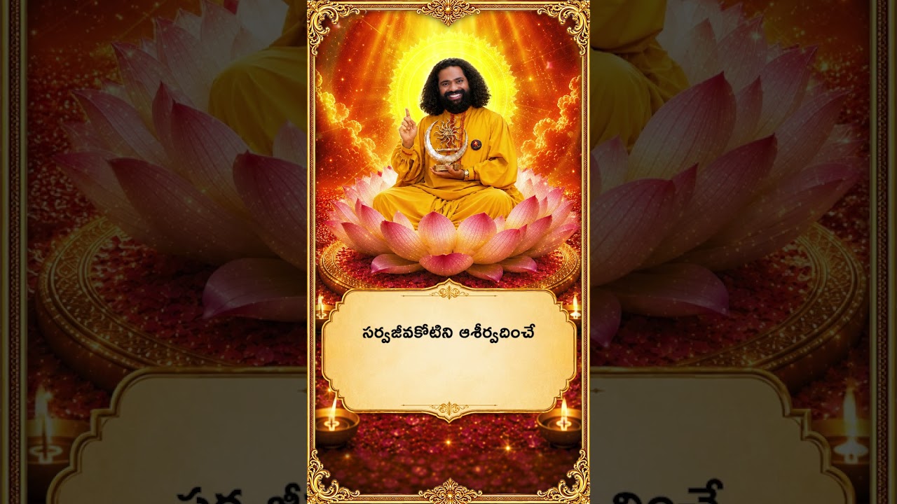 మా హృదయంలో నిలిచే మహాతత్వ బోధ నీవే 🙏 | ప్రేమమయ మహాగురుజీ | #shorts