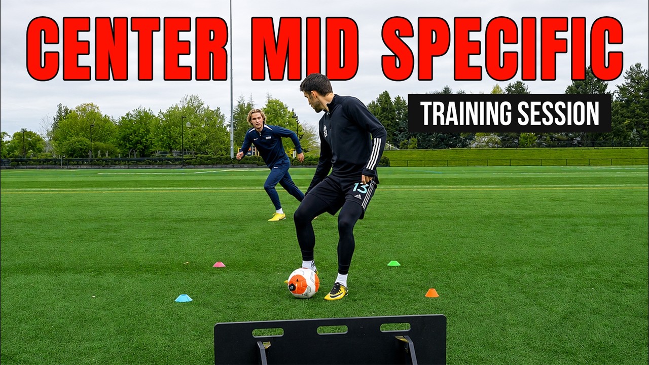 Pro Level Passing, First Touch, and Scanning Drills