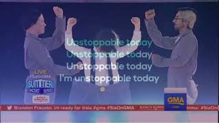 Sia Unstoppable Karaoke and Cover