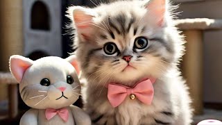 "Kitty cuteness overload 🤩🥺"! "Little Kitty big personality 😉😍"!